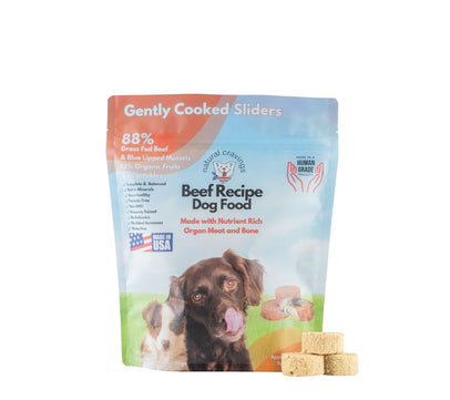 Dog Gently Cooked Beef Slider