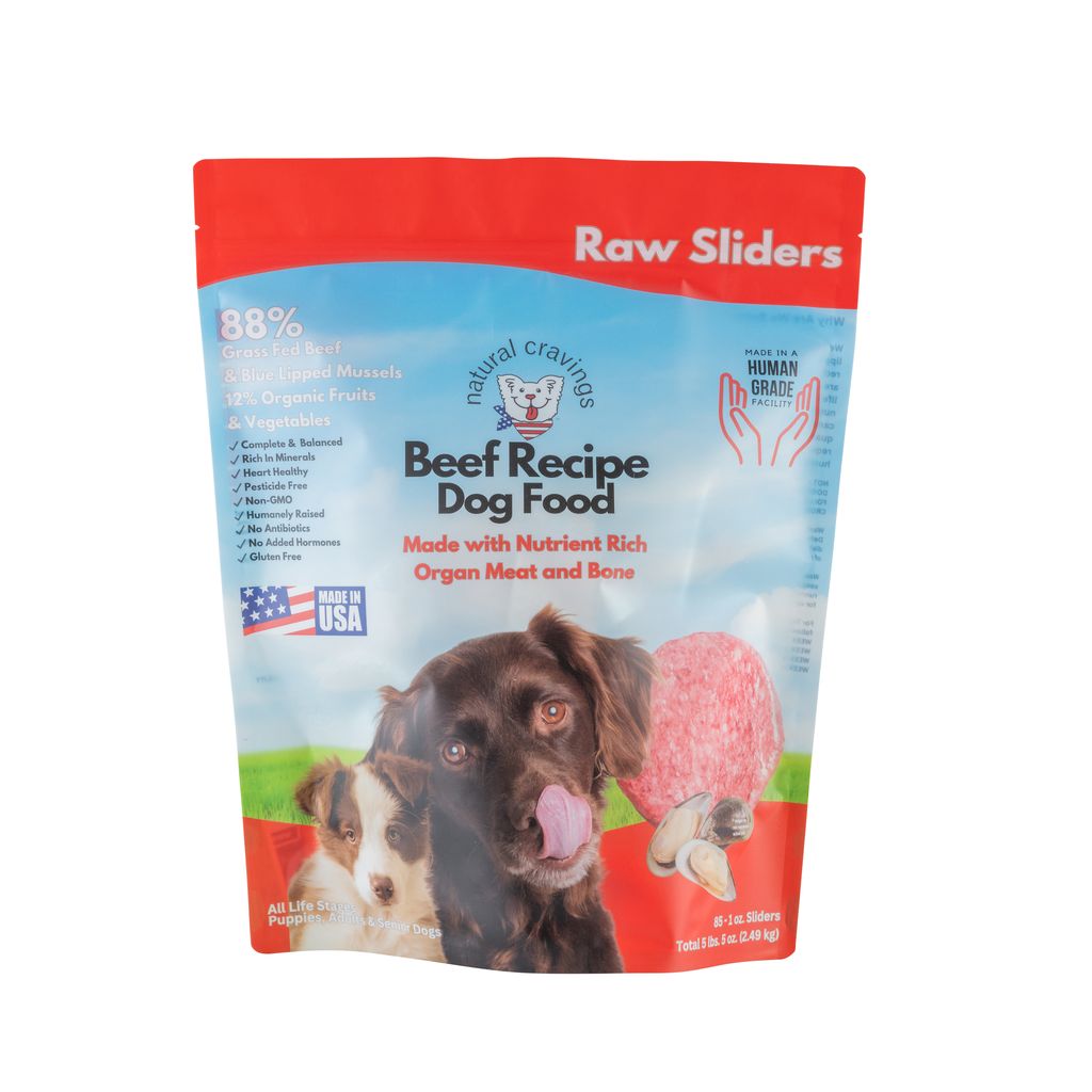 Dog Raw Beef Slider