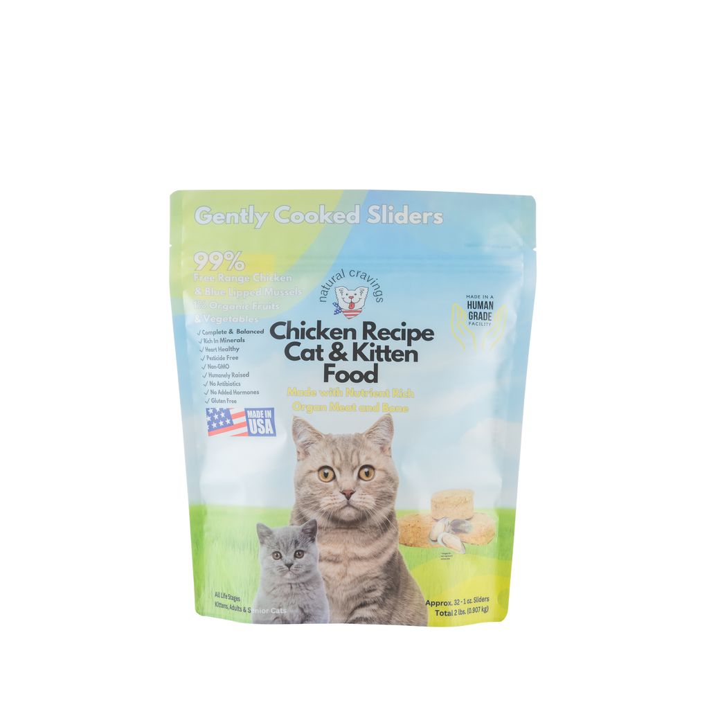 Cat Raw Chicken Slider
