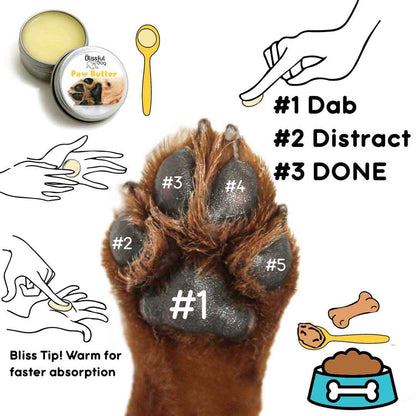 Paw Butter for Rough, Dry Dog Paws