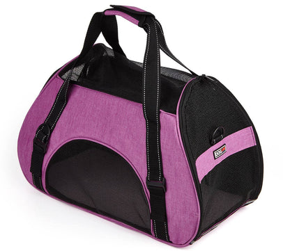 Pet Carrier Bag, Pink, Large
