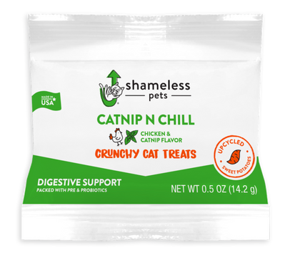 Shameless Pets - Catnip N Chill Crunchy Cat Treats - SAMPLE SIZE