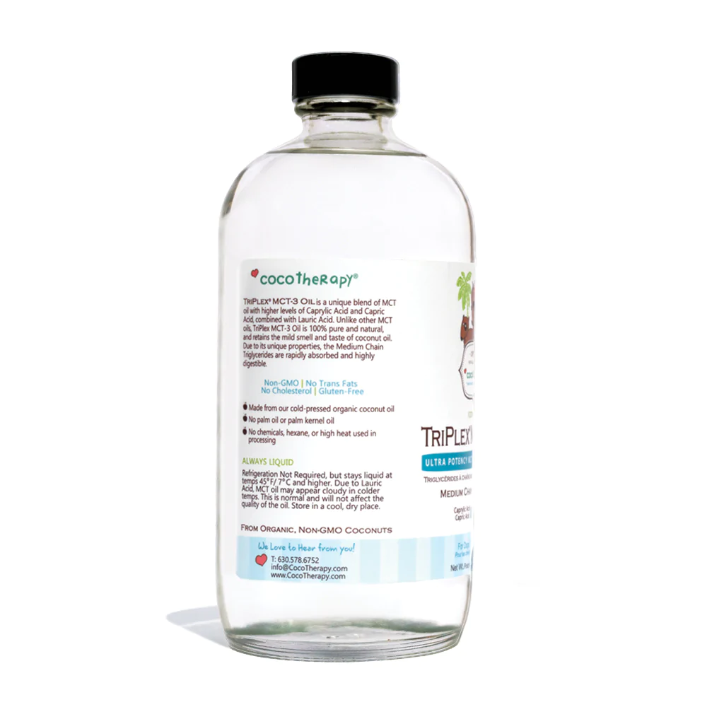 TriPlex™ MCT-3 Oil - MCT Oil for dogs, cats, and birds