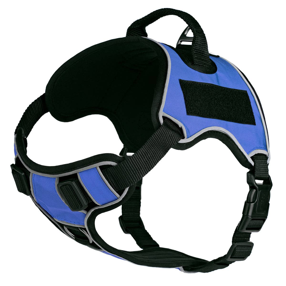 Dogline Quest Multi-Purpose Dog Harness, Blue, 15-18”