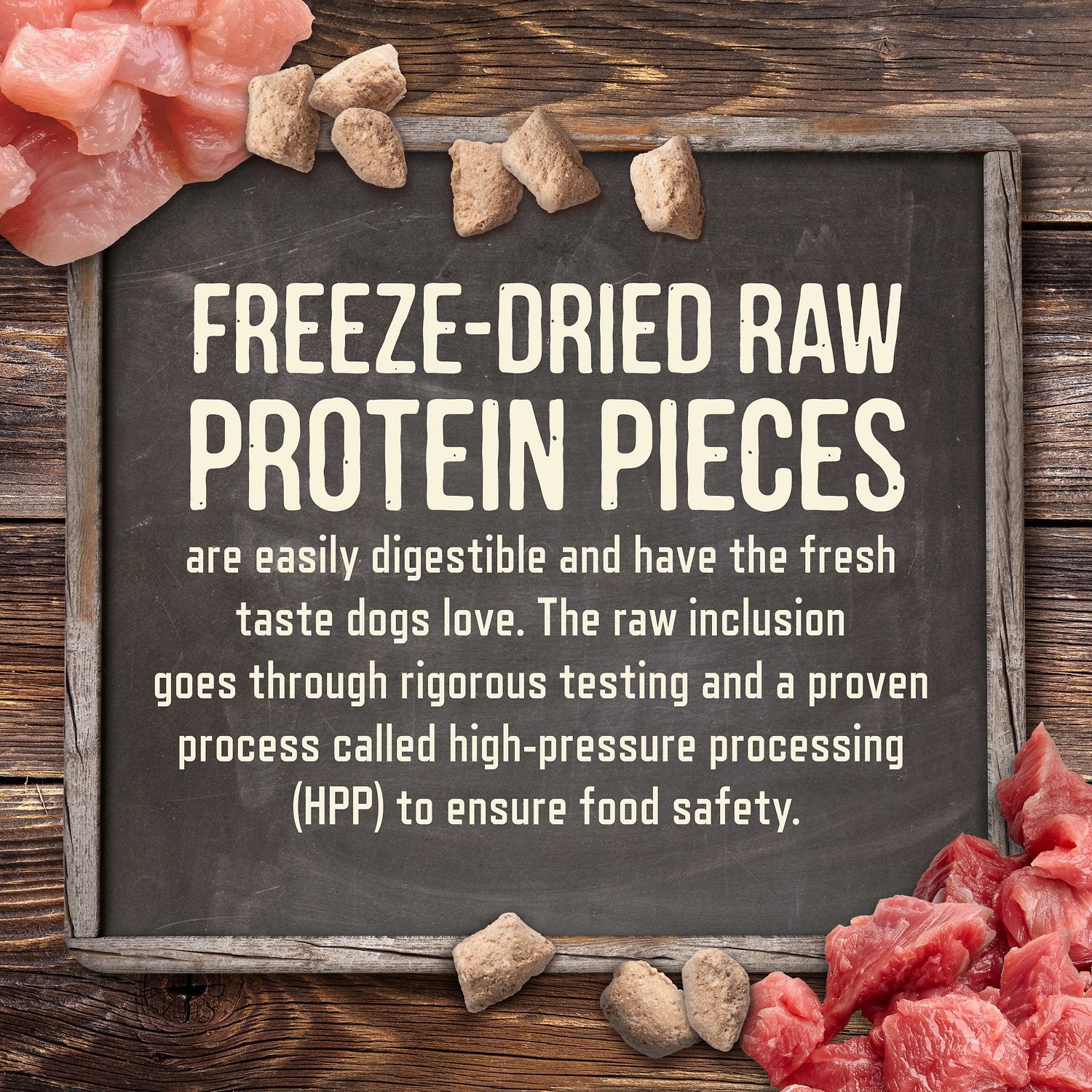 Merrick Backcountry Freeze-Dried Raw Real Beef Recipe Grain-Free Freeze-Dried Dog Food