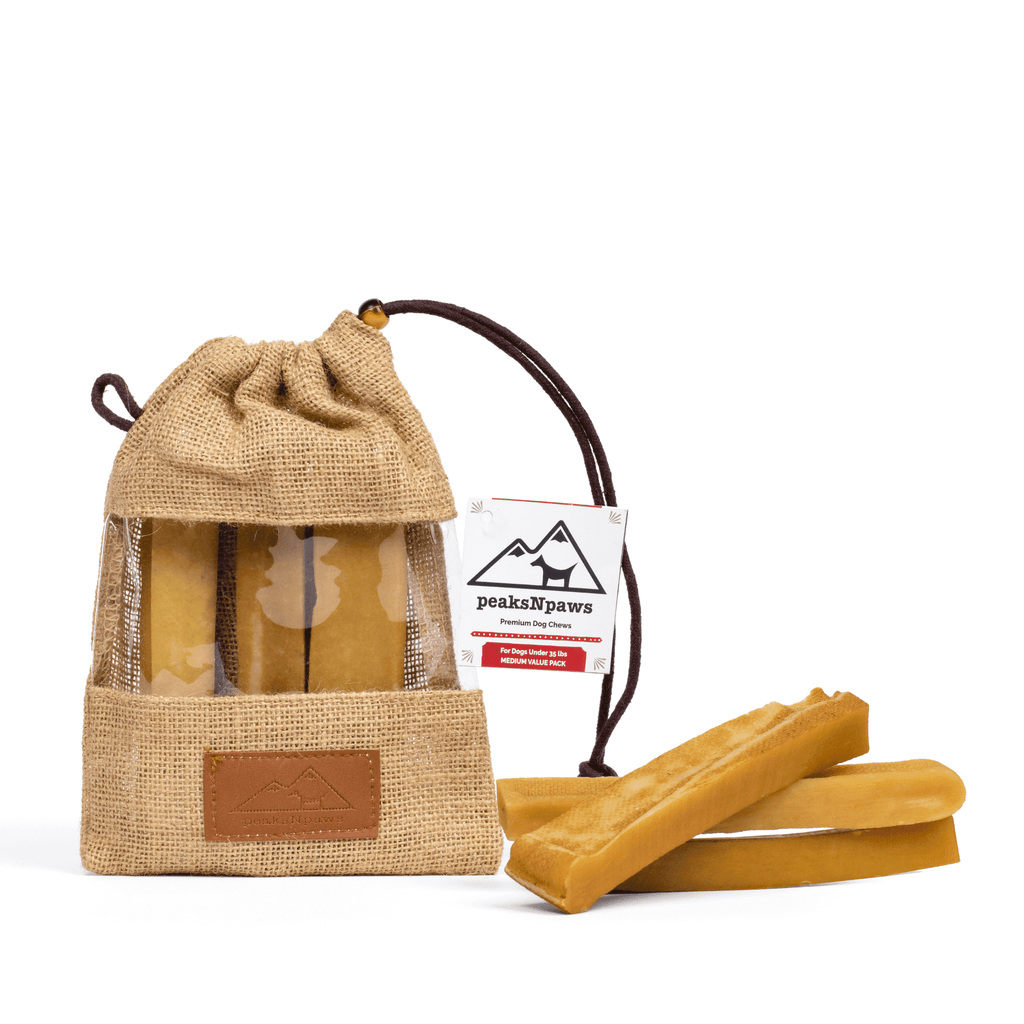 Peaks N Paws Yak Milk Dog Chews - Medium