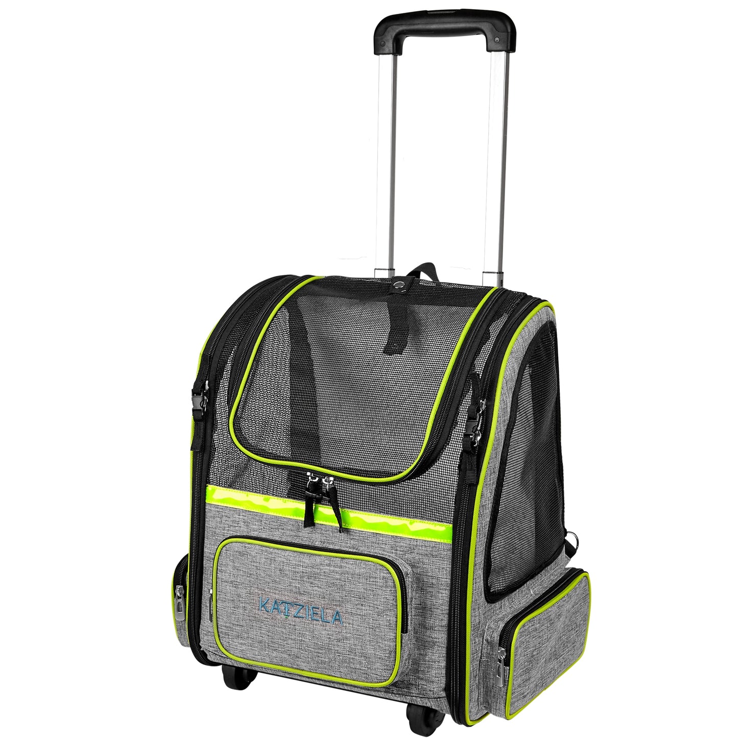 Katziela Hybrid Adventurer Pet Carrier - Green