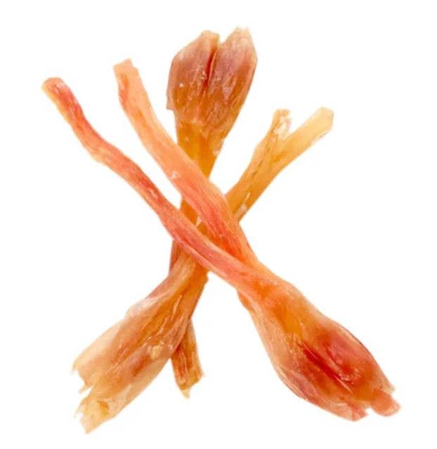 Willy's Wags Natural Pet Treats - Beef Tendons: 6"