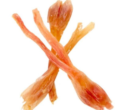 Willy's Wags Natural Pet Treats - Beef Tendons: 6"