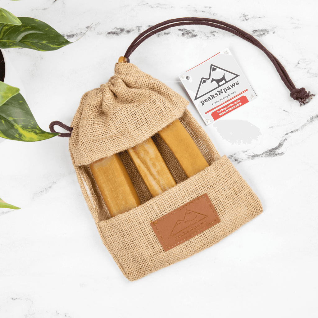 Peaks N Paws Yak Milk Dog Chews - Medium