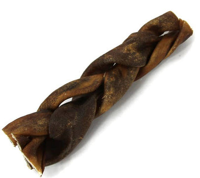 Willy's Wags Natural Pet Treats - Lamb Collagen Braided - 6"