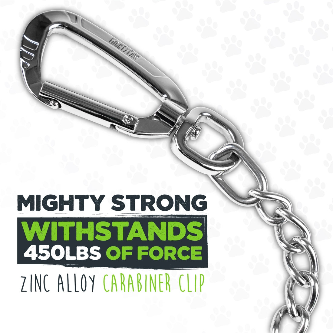 Mighty Paw Chain Dog Leash - 6ft