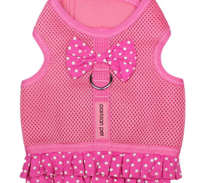 Pink Polka Dot Harness Dress