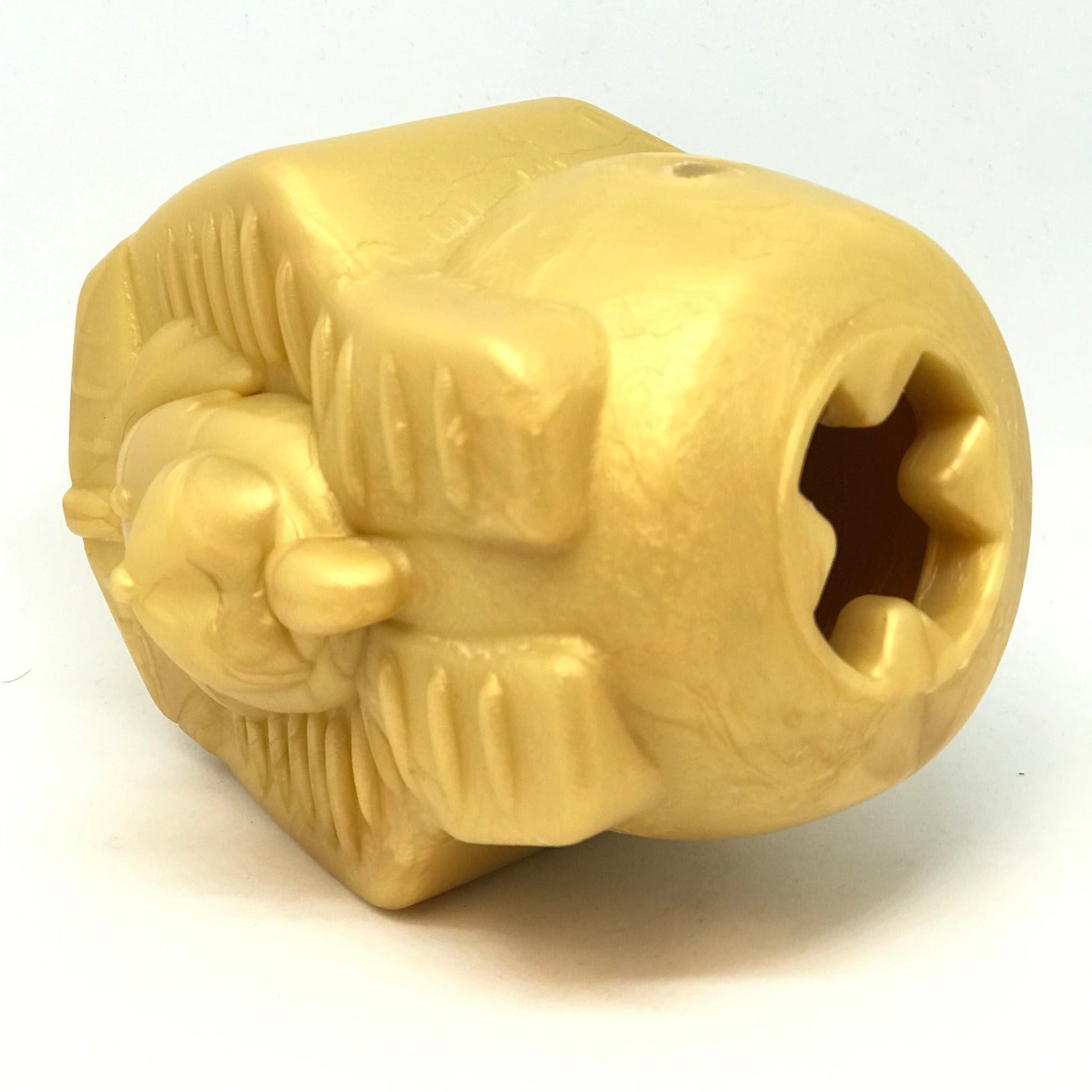 Doggie Pharaoh Durable Chew Toy &amp; Treat Dispenser - Gold