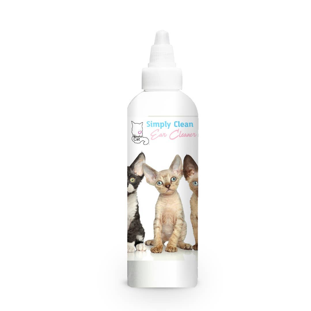 The Blissful Dog - The Blissful Cat Simply Clean Ear Cleaner in 3 Sizes