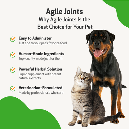 Pet Wellbeing - Agile Joints for Dog Joint Mobility