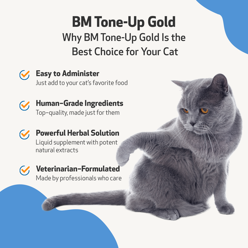 Pet Wellbeing - BM Tone-Up Gold - Cat