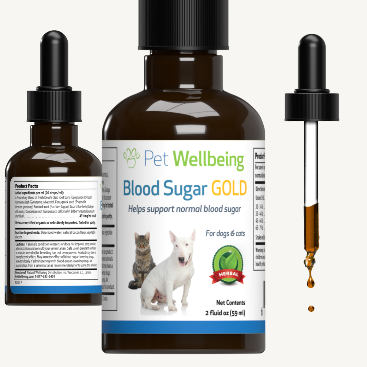 Pet Wellbeing - Blood Sugar Gold for Dogs