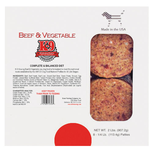 K-9 Kraving Beef & Vegetable