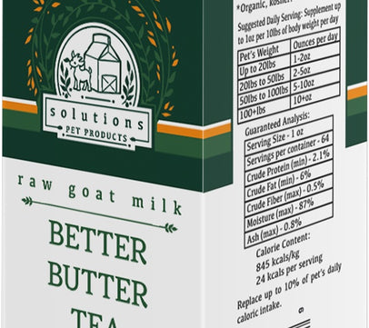 Solutions Pet Better Butter Tea