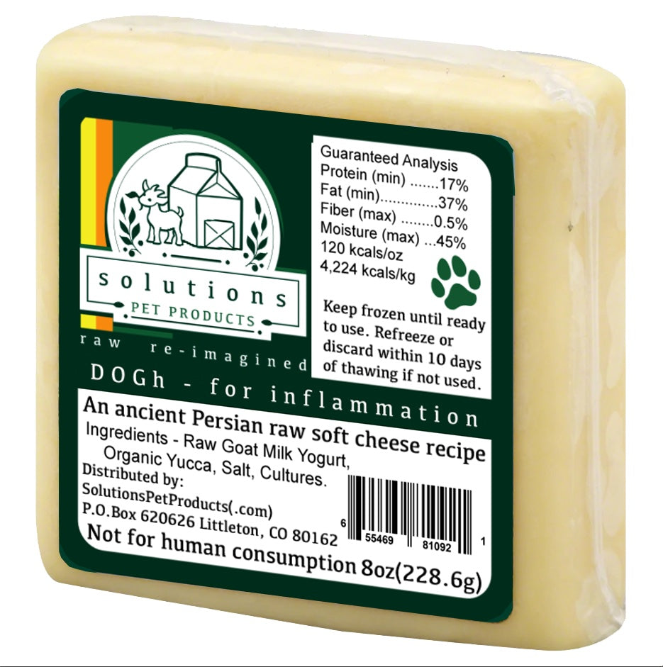 Solutions Pet DOGh - an ancient soft-cheese, raw milk recipe