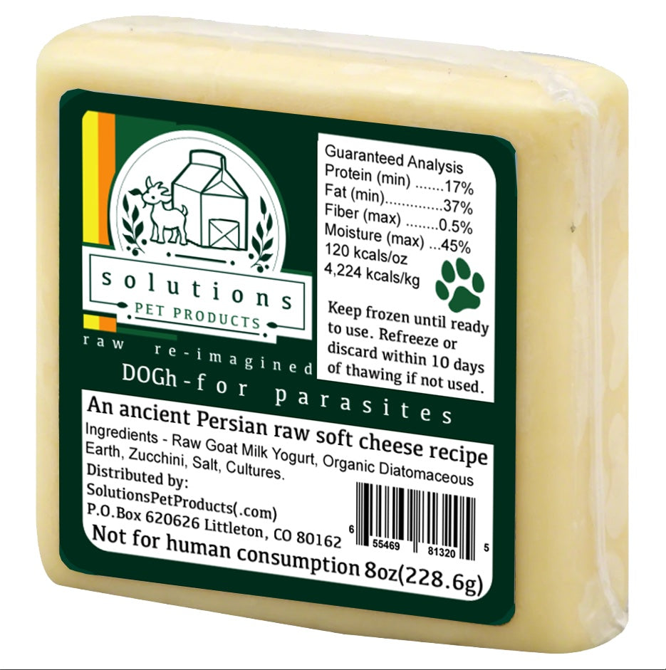Solutions Pet DOGh - an ancient soft-cheese, raw milk recipe