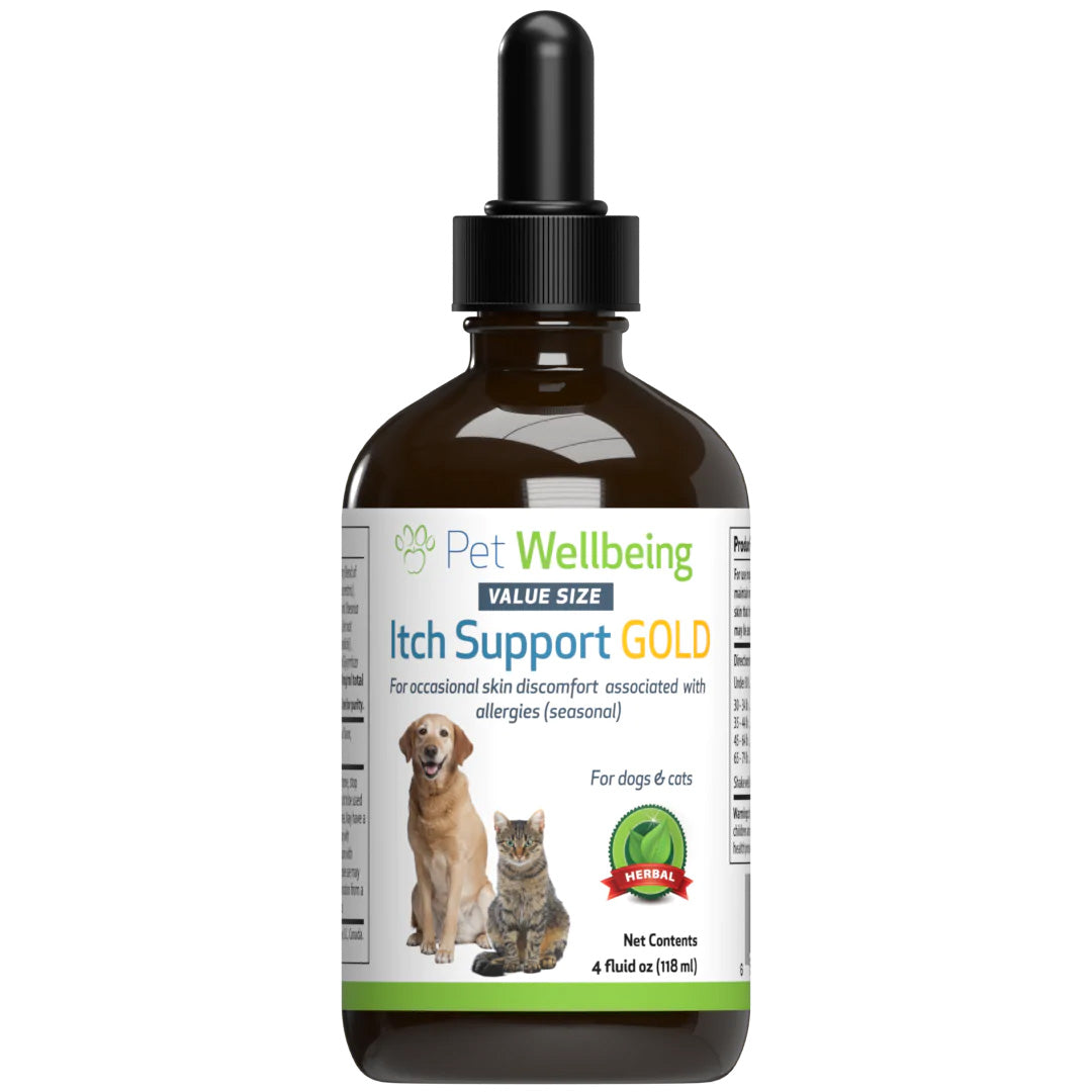 Pet Wellbeing - Itch Support Gold - Dog