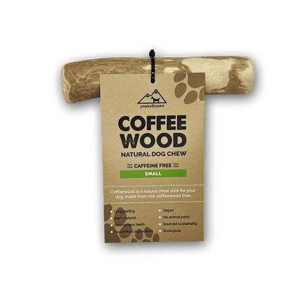 Peaks N Paws Coffee Wood Dog Chew for Dogs - Medium