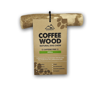 Peaks N Paws Coffee Wood Dog Chew for Dogs  - Small
