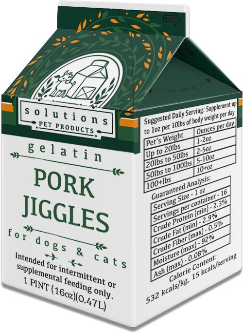 Solutions Pet Pork Jiggles
