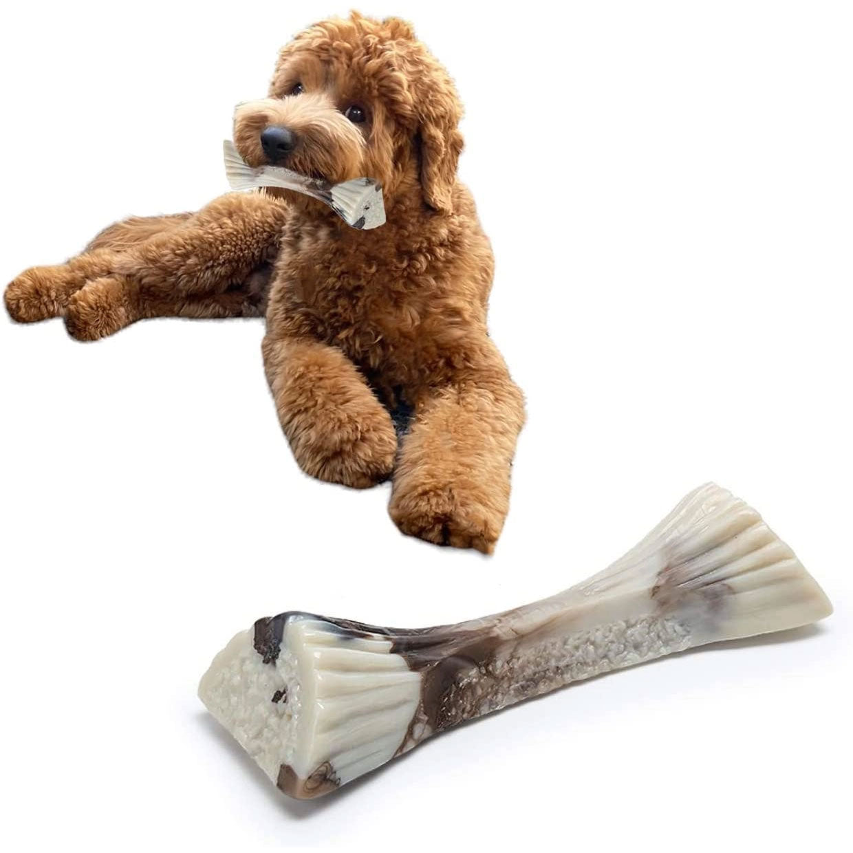 Marrow Bone Dog Chew Toys for Aggressive Chewers