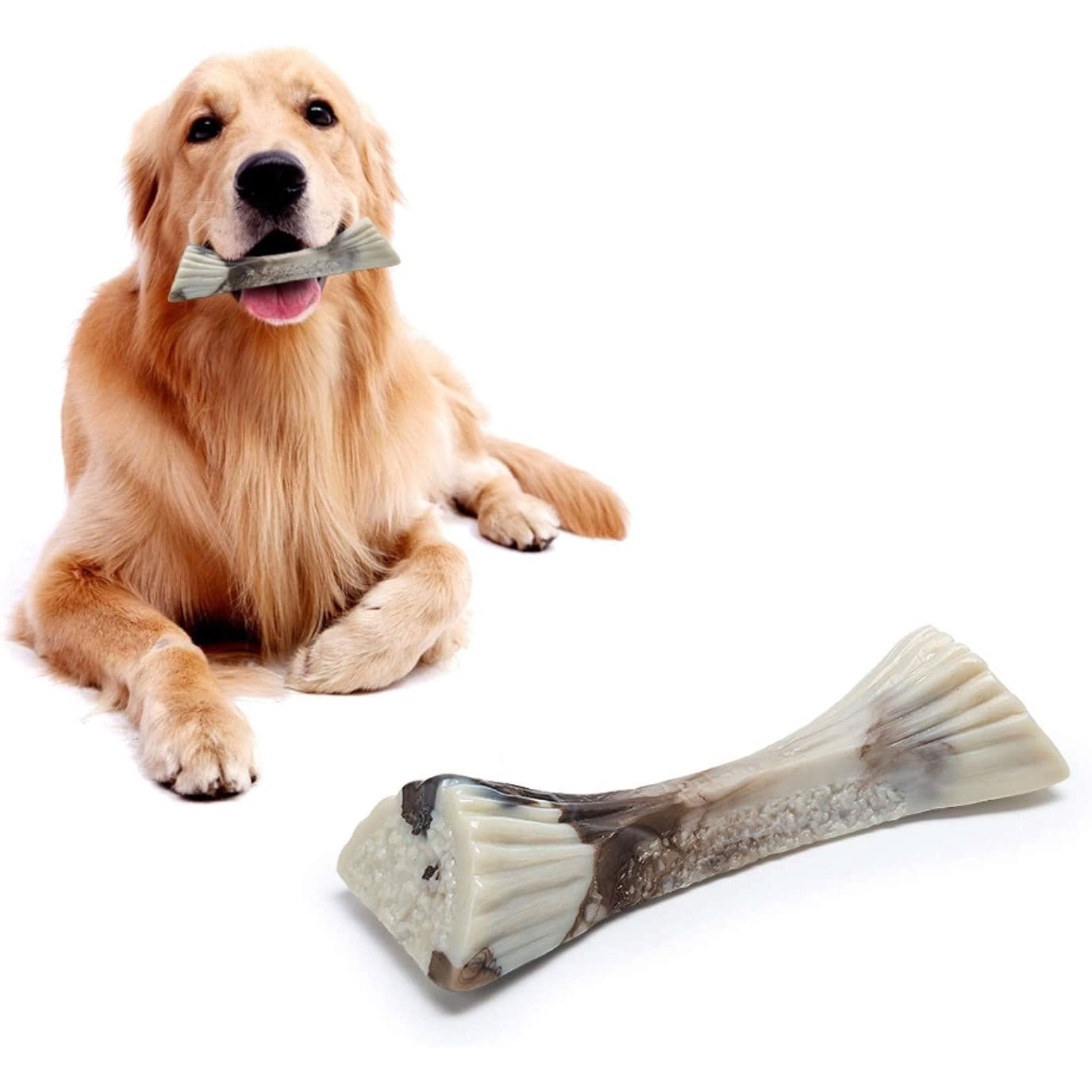 Marrow Bone Dog Chew Toys for Aggressive Chewers