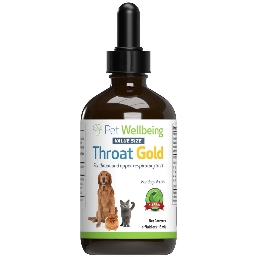 Pet Wellbeing - Throat Gold