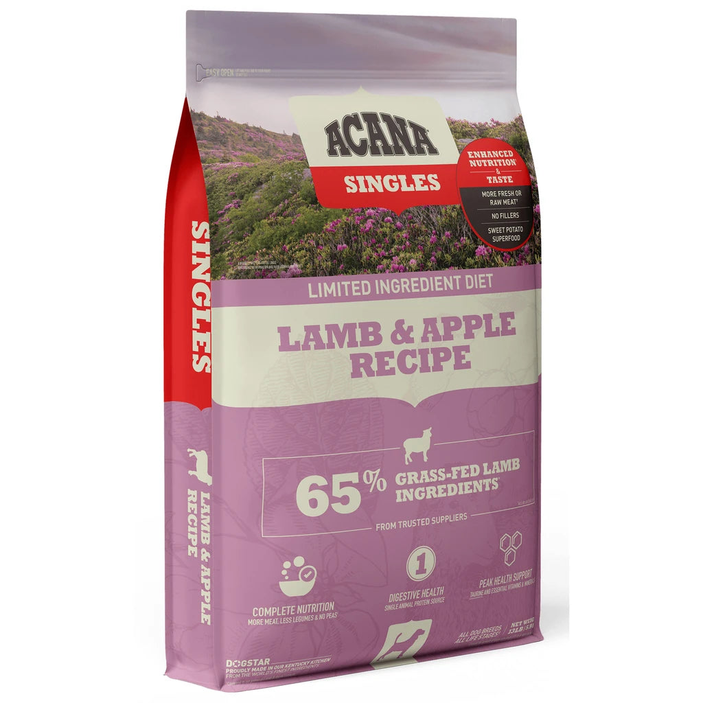 Acana Singles Lamb & Apple Dry Dog Food
