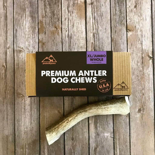 Peaks N Paws Whole Antler Dog Chews - X-Large (2 Chews)