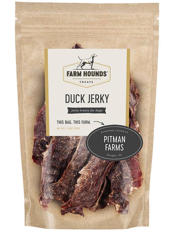 Farm Hounds - Duck Jerky: 3.5oz