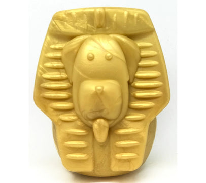 Doggie Pharaoh Durable Chew Toy & Treat Dispenser - Gold