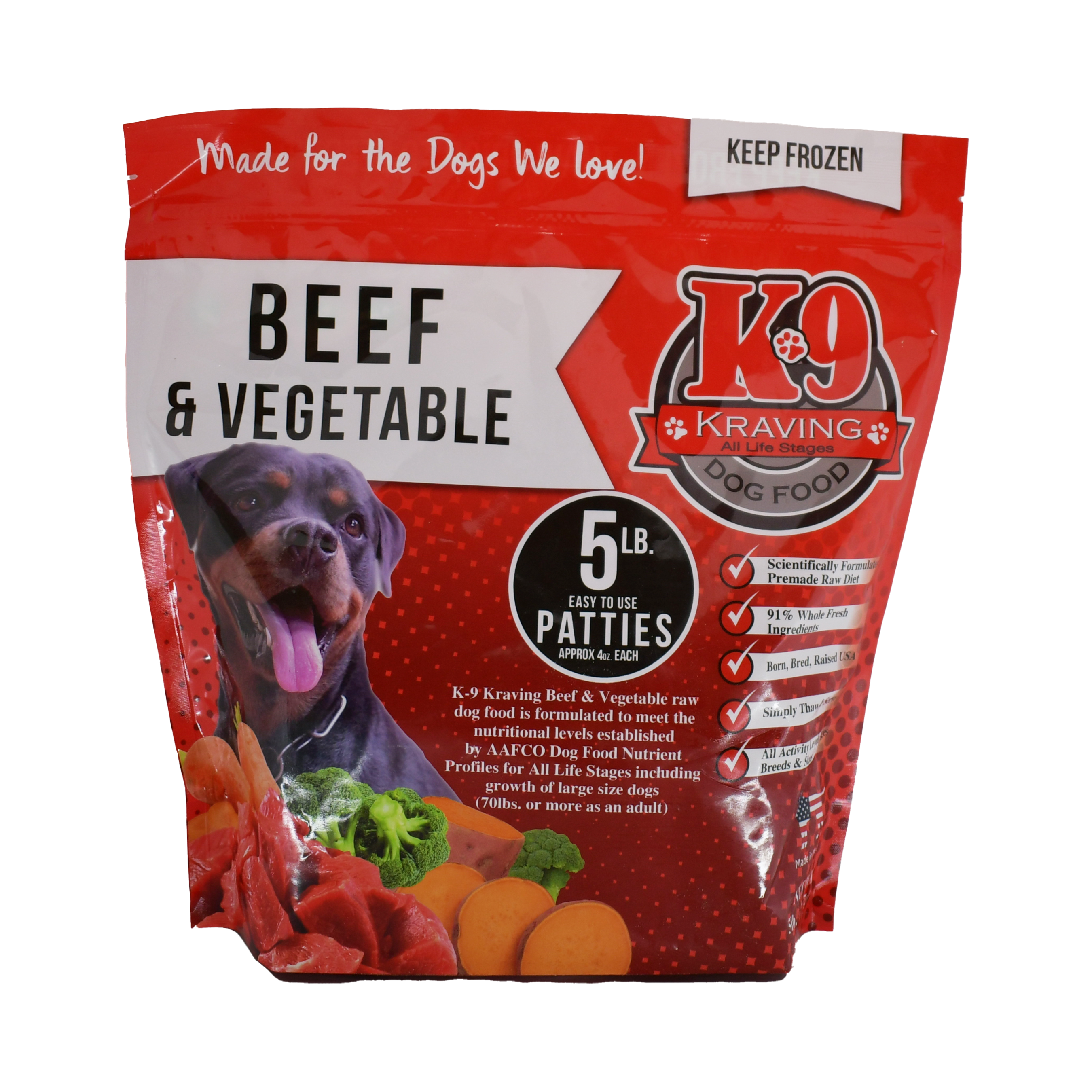 K-9 Kraving Beef & Vegetable