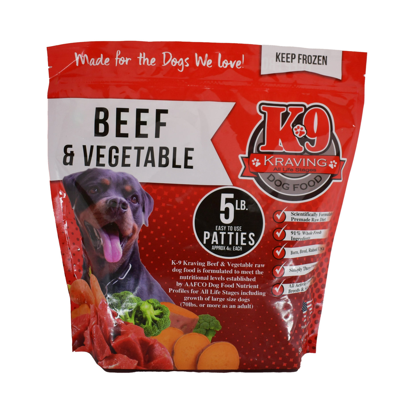 K-9 Kraving Beef & Vegetable
