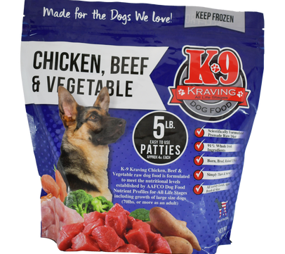 K-9 Kraving Chicken, Beef & Vegetable