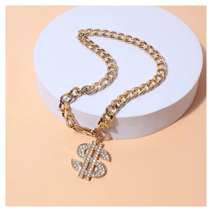 Pet Necklace with dollar pendant