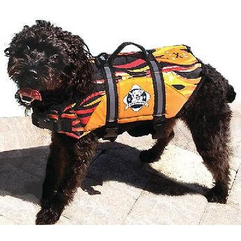 Paws Aboard Flames Dog Life Jacket (Fido Pet)