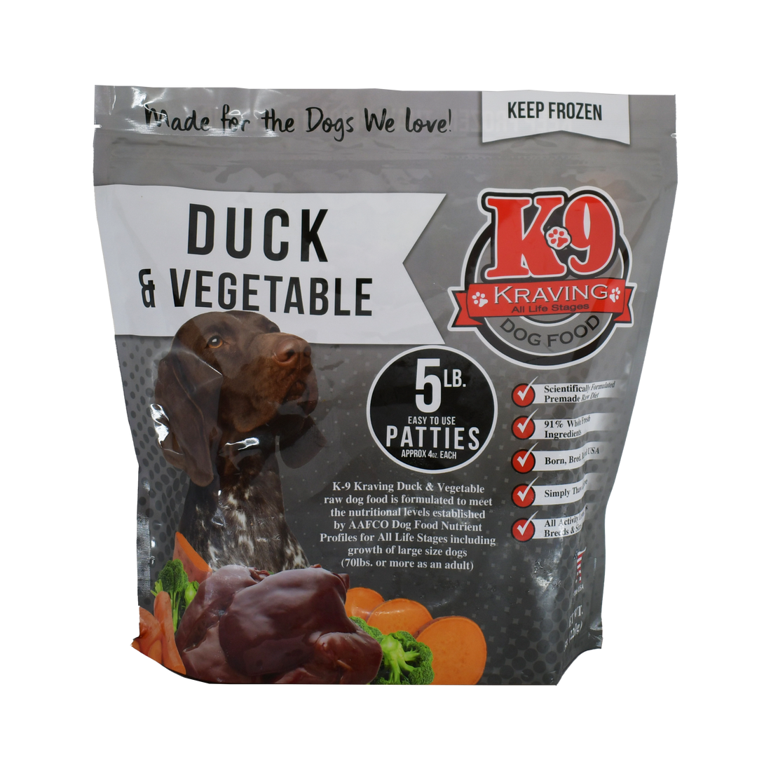 K-9 Kraving Duck &amp; Vegetable