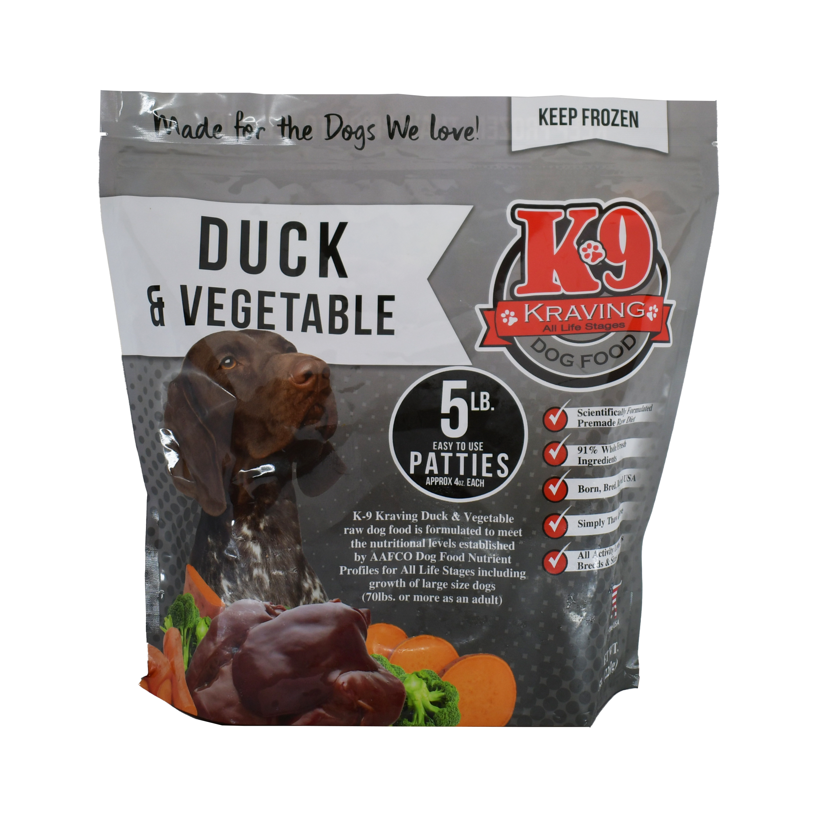 K-9 Kraving Duck &amp; Vegetable