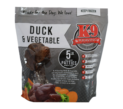 K-9 Kraving Duck & Vegetable