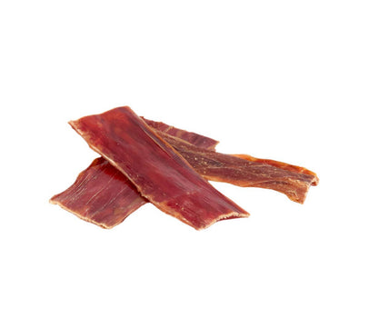 Jojo Modern Pets - All-Natural Beef Gullet Flats/Strips Dog Treats 6"