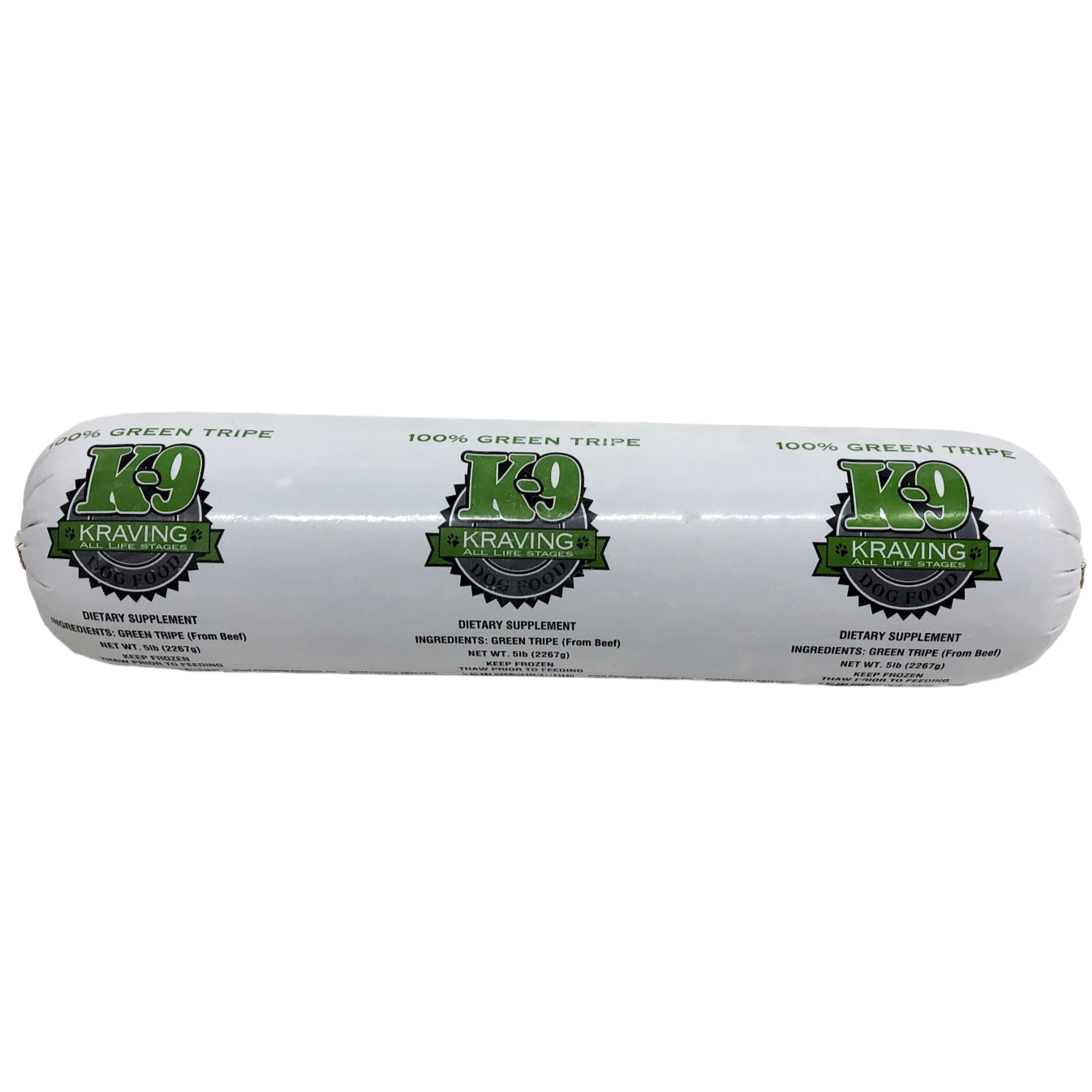 K-9 Kraving 100% Green Tripe